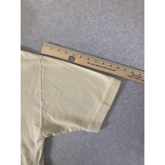 Tommy Bahama Polo Shirt Mens XL Beige Tan Cotton Short Sleeve Casual Classic - Picture 8 of 10